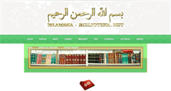 Desktop Screenshot of islamska-biblioteka.net